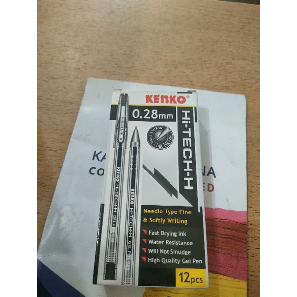 

bolpen kenko hi tech 0.28mm / pulpen kenko hi tech 0.28mm satuan