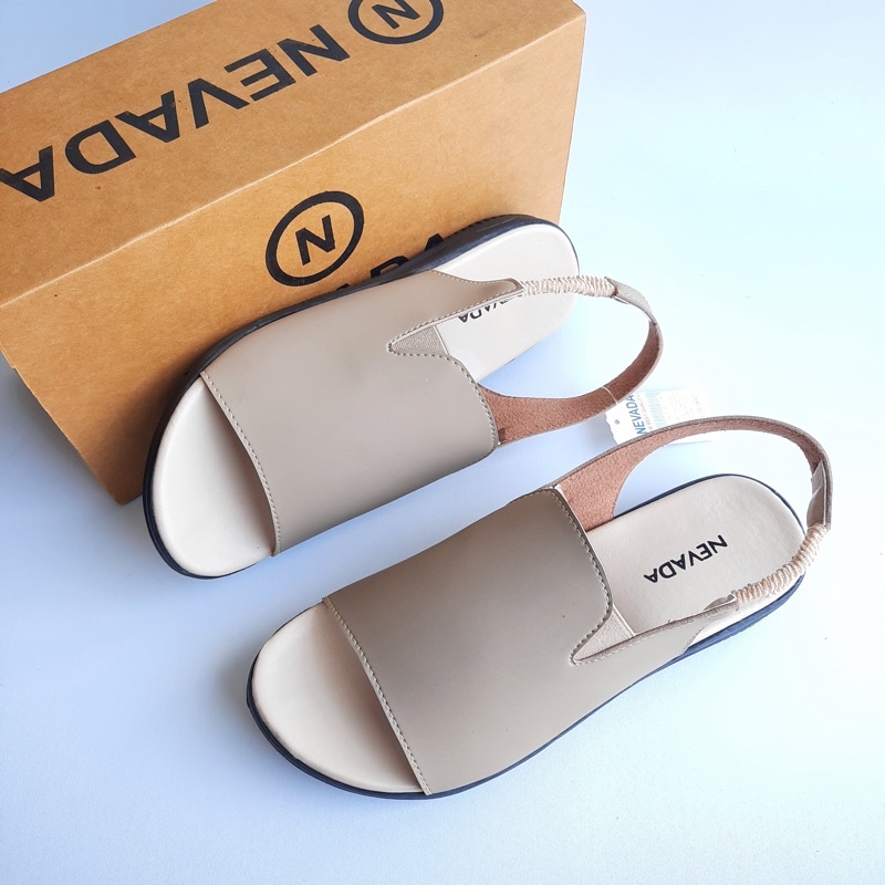 DISKON DAY! Sandal Wanita Nevada - Slop Let Nevada - Sandal Selop tali