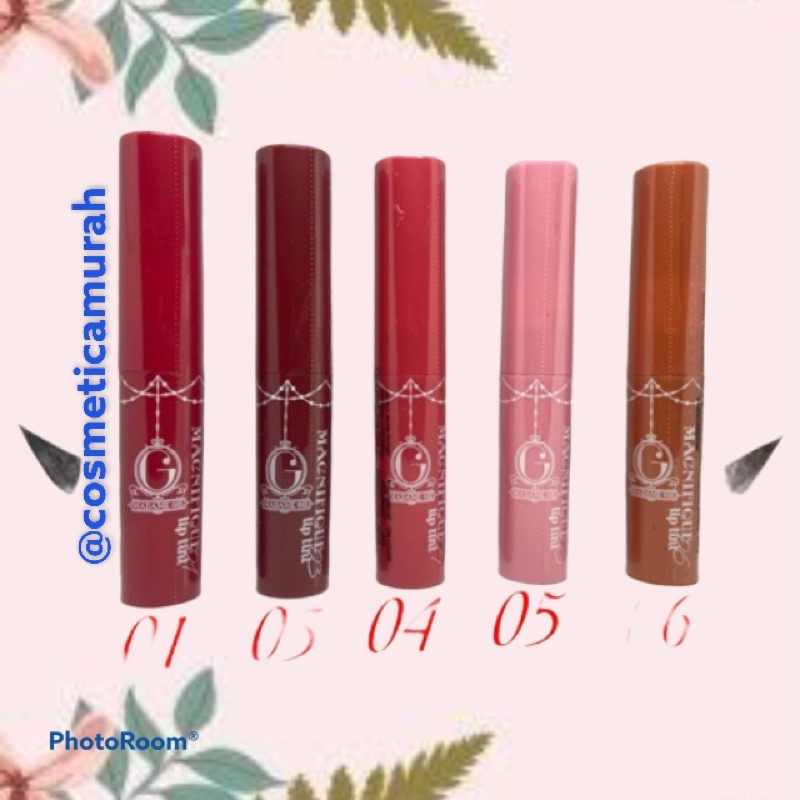 lengkap warna - madame gie lip tint - Madame gie madam gie liptint / madame gie liptin best seller / magnifique liptin