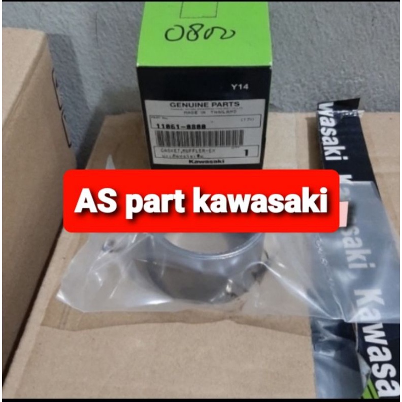 paking peking gasket sambungan knalpot z800 z 800 ori