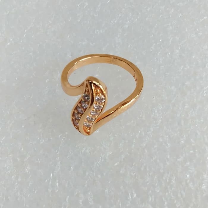 cincin berlian xuping mewah terbaru-perhiasan lapis-yxy Ay054