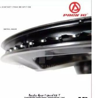 Paling Laku>> Crank 52T merk Pacific,Eterna,Odessy,Prowheel,Sakoni,Piringan,Chainwheel 52 Sepeda Min