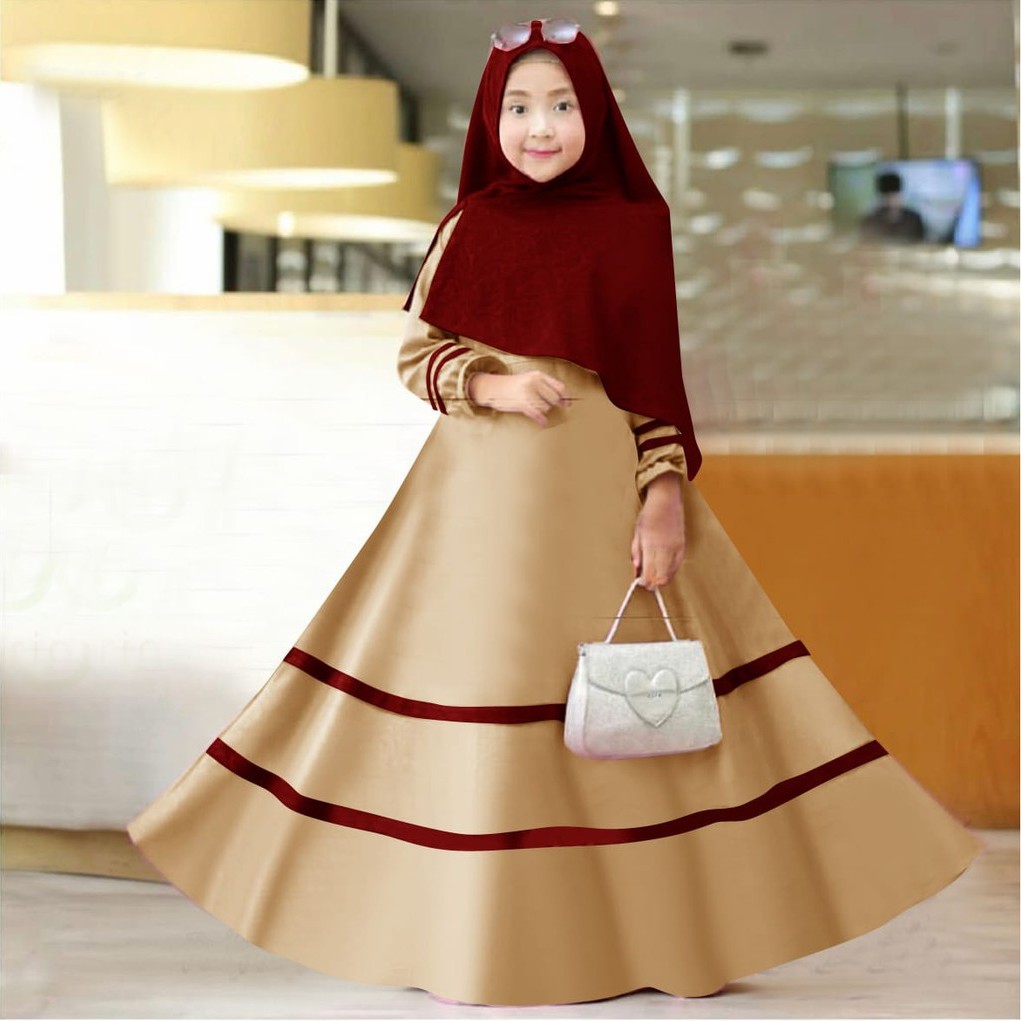 HOPYLOVY - Gamis Emboss Kids List