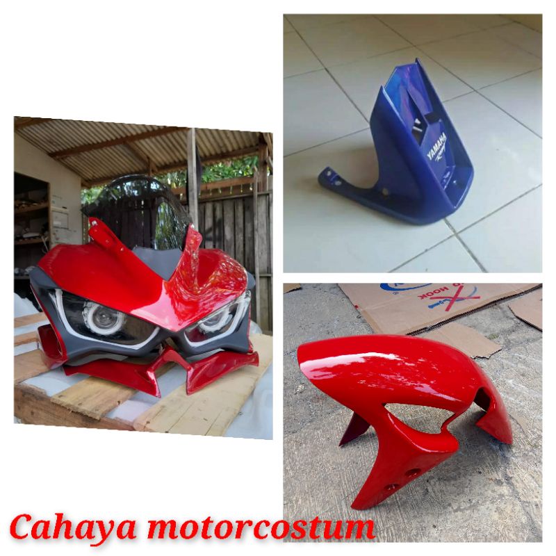 HEADLMP R15V2 MODEL R25, SEPAKBOR DEPAN R15V2 MODEL R1,SPAKBOR ARM R15V2 MODEL R6