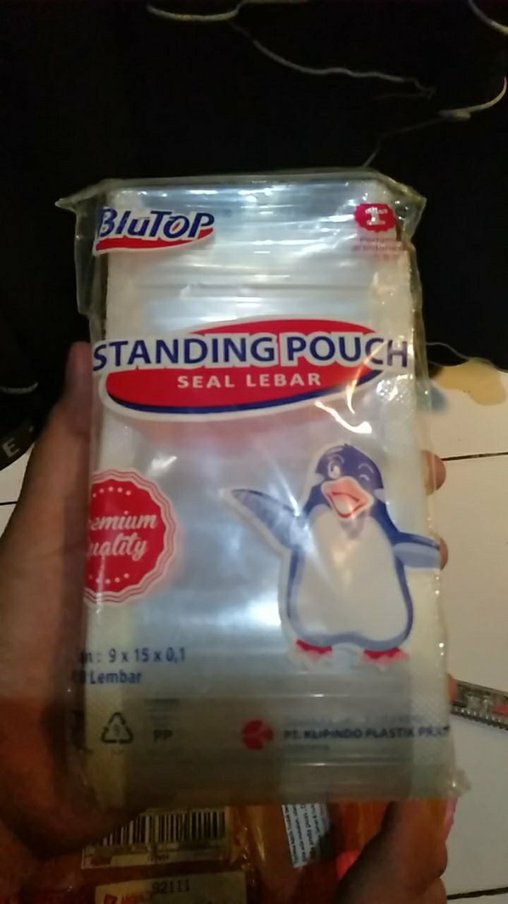 Blutop Standing Pouch 9x15 (9*15)