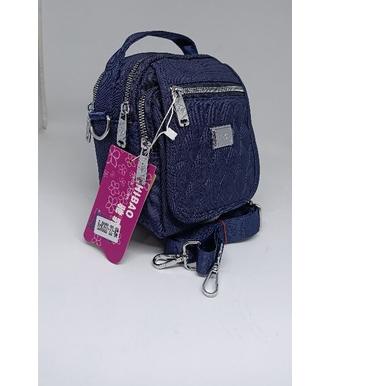 ▼ Tas Slempang Canvas Ori Chibao 8202-22-8 ◌