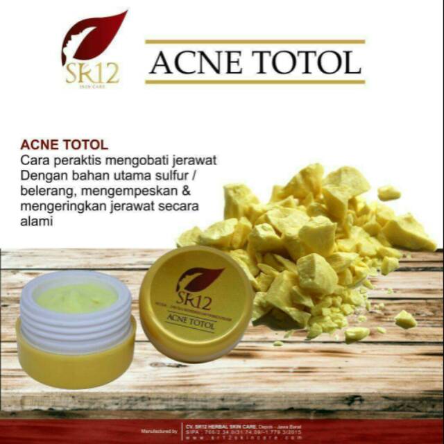 

acne totol SR12