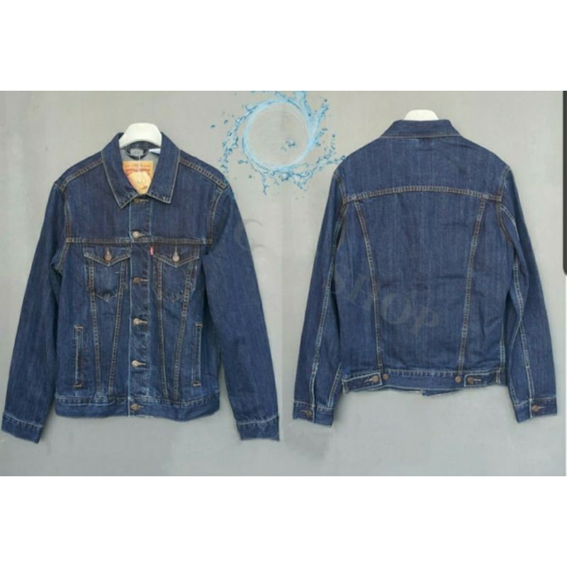 Jaket jeans levis L507 denim dark blue