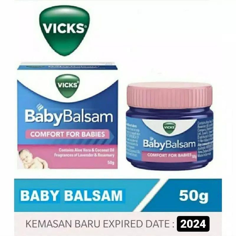 Vicks Baby Balsam Original 50 gr Balsem Pilek Bayi