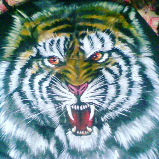 Jaket Kulit Asli Domba Super Lukis