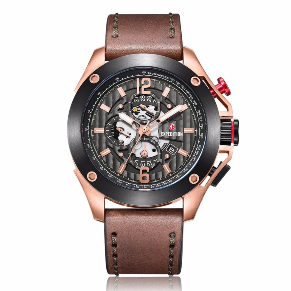JAM TANGAN PRIA EXPEDITION E6697 MCLBRBA CHRONOGRAPH