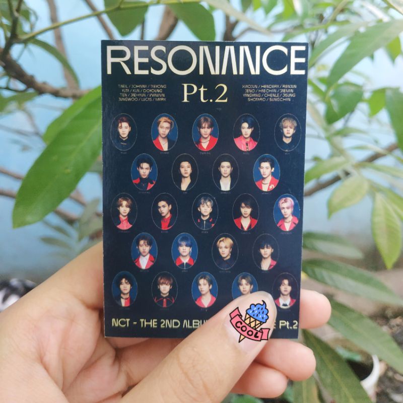 Photocard Dua 2 Sisi Depan Belakang Kpop Non Kpop