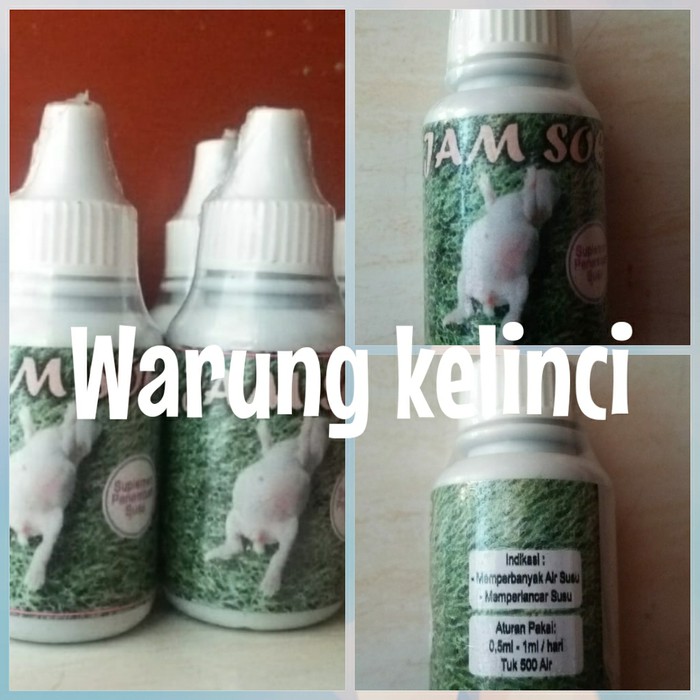 Promo Penambah susu kelinci hewan (jamsoe) Murah