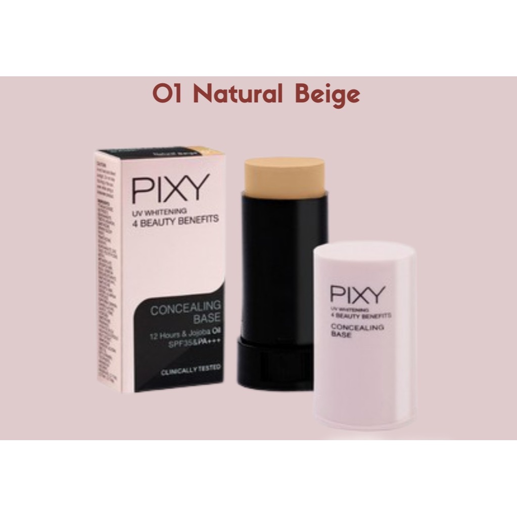 CONCEALER PIXY UV WHITENING CONCEALING BASE 9 GRAM