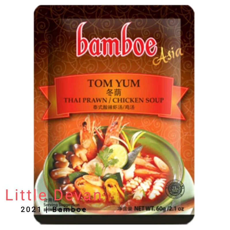 murce!! Bamboe bumbu dapur instan tom yum exp masih panjang