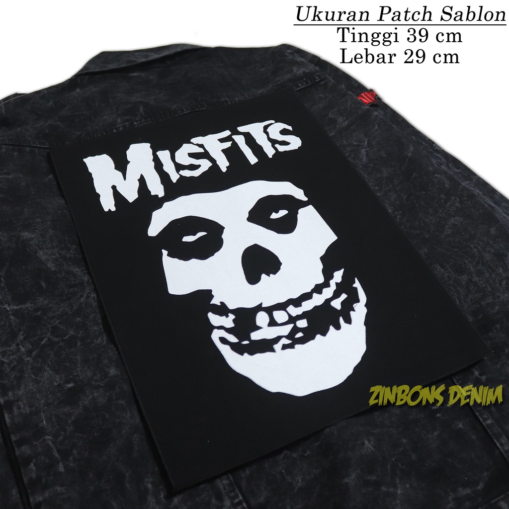 Tempelan Jaket Emblem Patch Backpatch Patch Sablon Patch Musik Patch Band