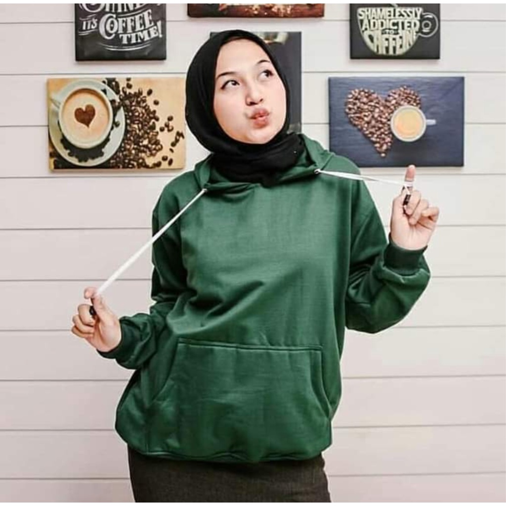 JAKET HOODIE DISTRO PULLOVER POLOS KEREN KEKINIAN OVERSIZE PRIA WANITA JUMBO SIZE M-XXL BAHAN FLEECE