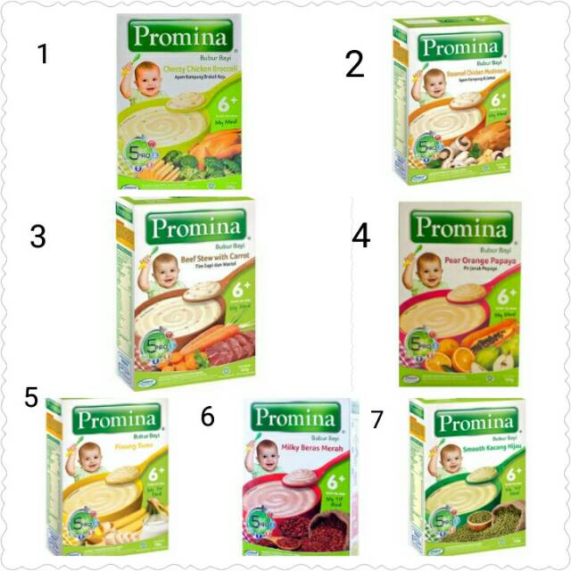 Promina Bubur Bayi 6 120gr Shopee Indonesia