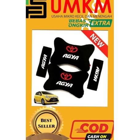 READY BANTAL MOBIL TOYOTA AGYA/DAIHATSU/HONDA/HYUNDAI/SANDARAN KEPALA/AKSESORIS termurah