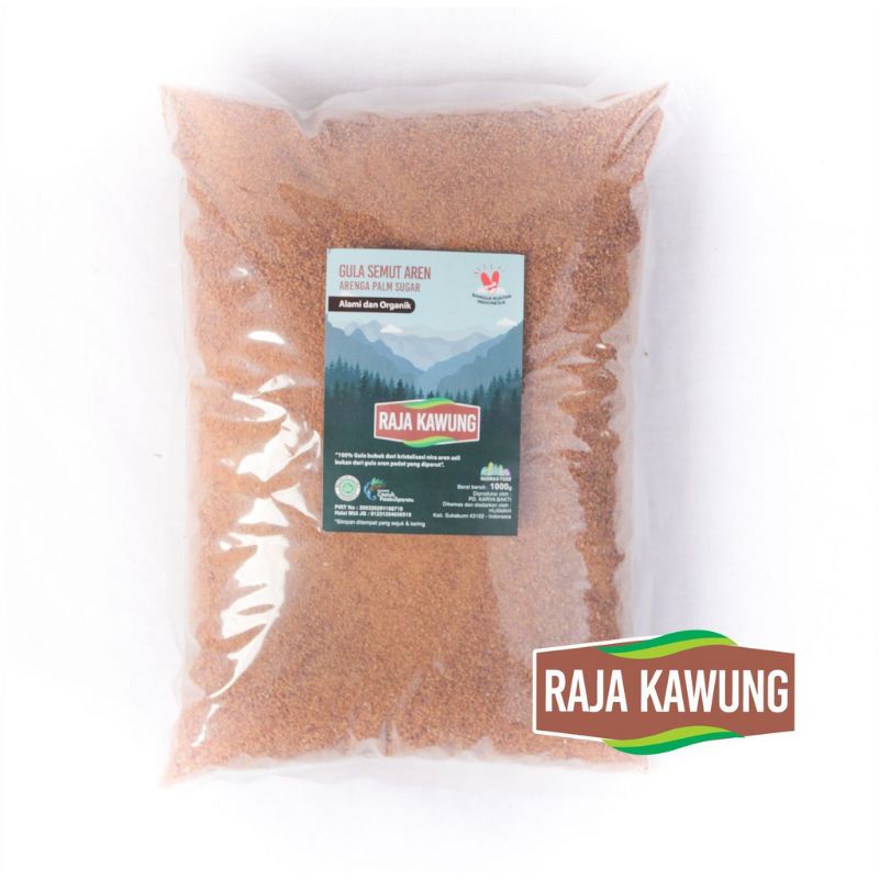 

Raja Kawung Gula Aren Semut Palm Sugar Organik Murni Asli Nira 100% Wangi Asli Aren Khas Sukabumi