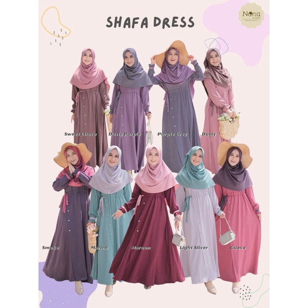 Gamis SHAFA Dress by NONA BOUTIQUE