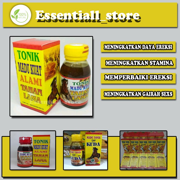 Madu asli Tonik Madu Kuat Alami Tahan Lama 5x Box sc32