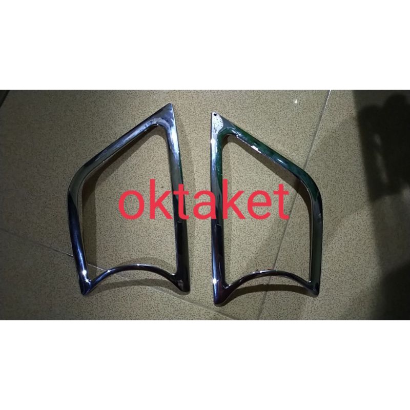 Cover/ ring foglamp all new innova 2016 Hitam Chrome