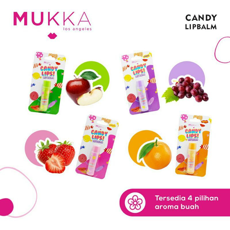 Candy LipBalm Mukka