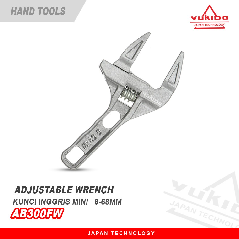 TERMURAH!! Kunci inggris Serbaguna6-68mm Sanitary-Adjustable Wrench 300mm