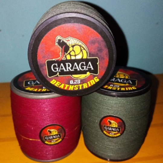 Benang Gelasan (garaga 0.20) 1600yard Layangan  Matot Putih  Press & Tajam dan Warna Tidak Mudah Lun