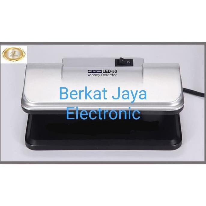 

✨BISA COD✨ ECOMAC LED 50 Alat Deteksi Uang Palsu with Lampu UV