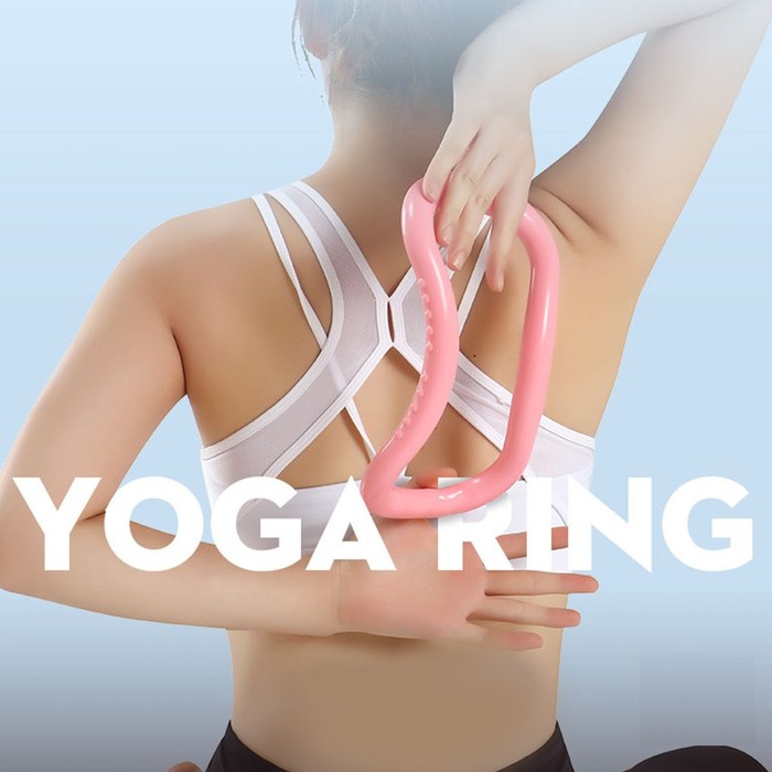 Alat Bantu Yoga Yoga Ring Pilate Stretch Magic Circle isi 2Pcs 19-11