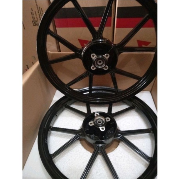 Velg VRossi Noz Gpwheel suzuki Satria 2 tak Rk cool Double disc