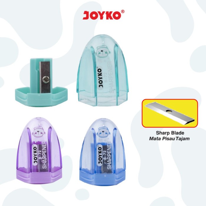 

Joyko Rautan Pensil Peruncing Serutan Tangan Sharpener B-72 B72