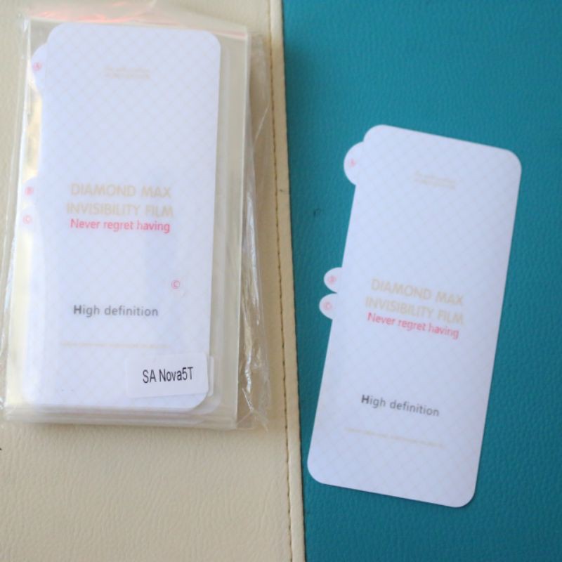 YKCS 0237 huawei nova 7 5t huawei nova5t anti gores hydrogel screen clear guard HP