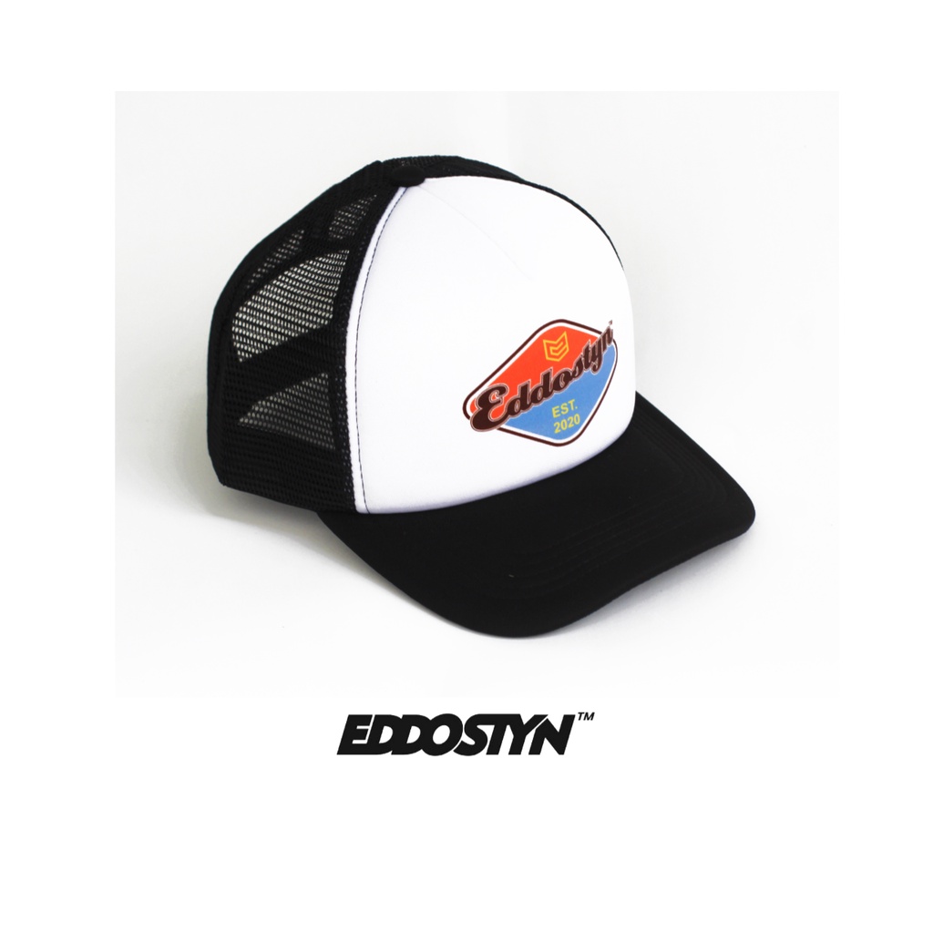 Eddostyn Topi Trucker Jaring Original Distro Pria Dewasa