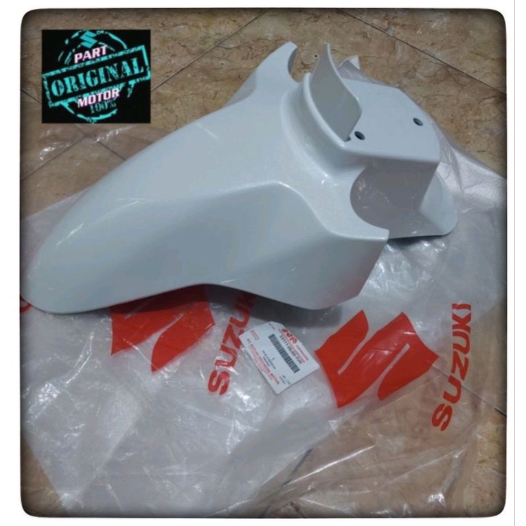 spakbor depan putih nex lama karbu injeksi original suzuki
