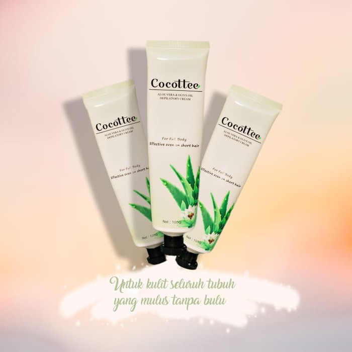 Cocottee Full Body Depilatory Cream (aloe&olive)