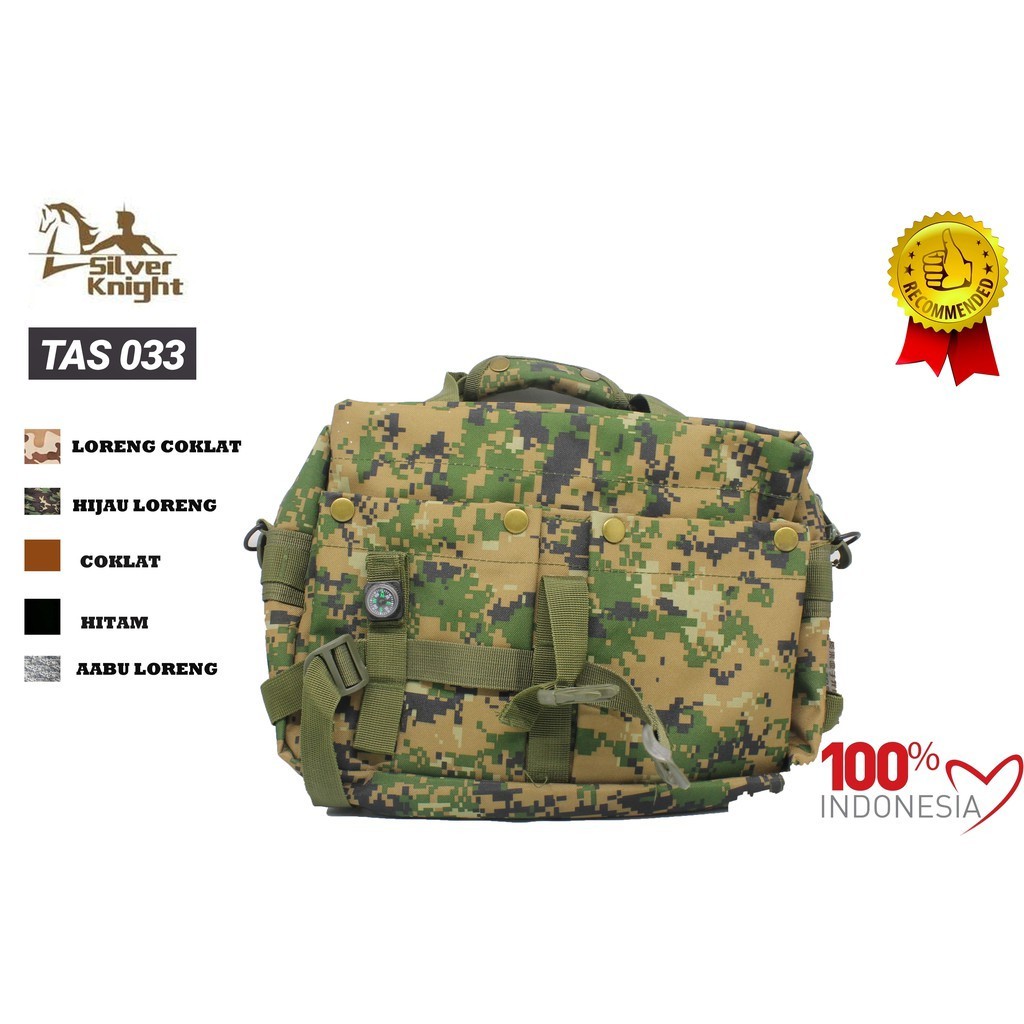 TAS RANSEL TAS SELEMPANG PRIA TNI TYPE 033