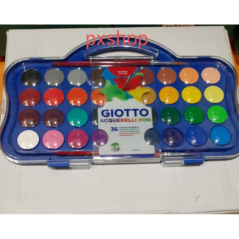 

Giotto Acquerelli Mini 36 Colors Cat Air - 23 ml