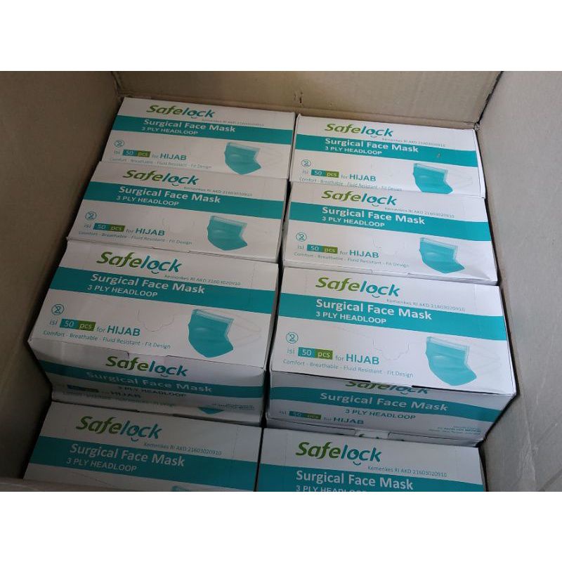 Masker SAFELOCK HIJAB / SAFELOCK CANTOL