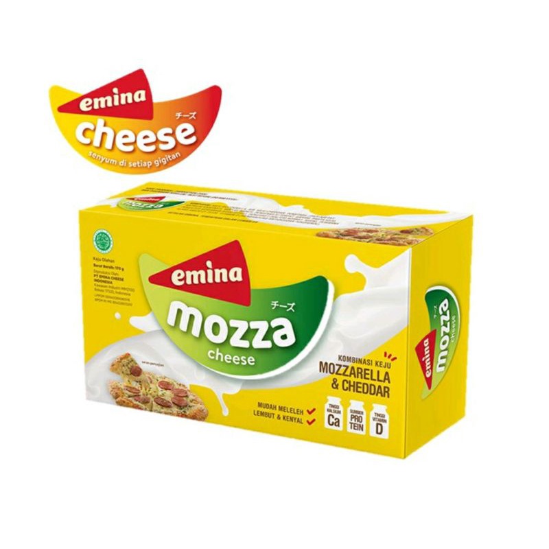 

Emina Mozzarella & ceddar 165gr