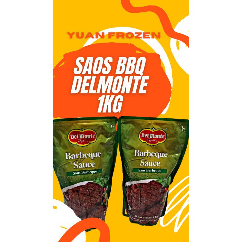 

[SIAP KIRIM] SAUS BBQ DELMONTE 1KG / TERENAK / RECOMEND /