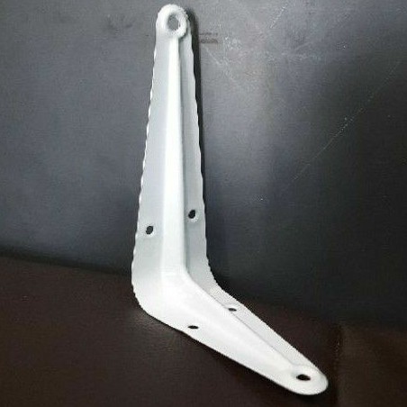 Siku rak L 3&quot;× 4&quot; Putih / Shelf Bracket White Harga Per Pcs (A151)