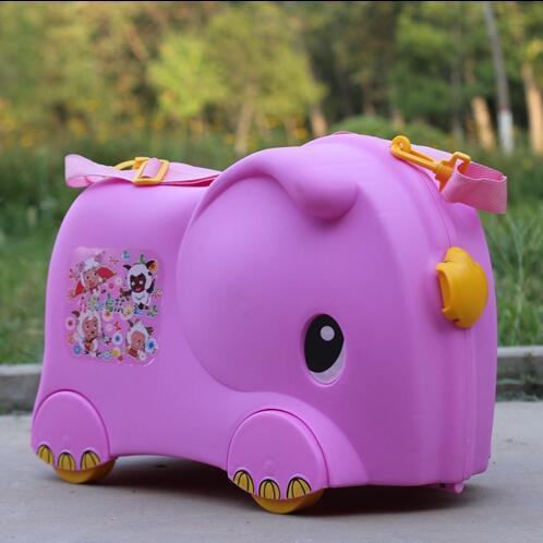 Tas Koper Troli (Anak bisa duduk di atas tas sambil ditarik orangtua)