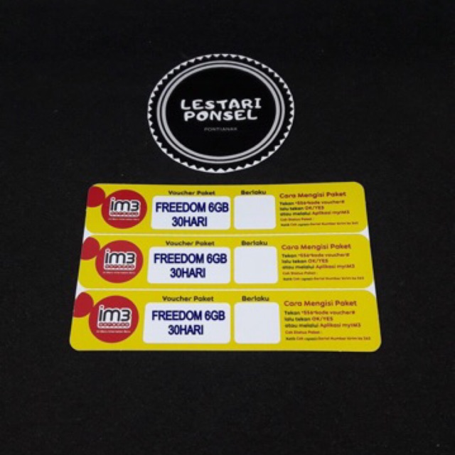 Voucher Indosat Freedom 6GB
