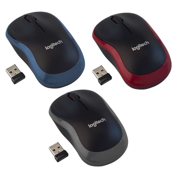 LOGITECH M185 WIRELESS MOUSE GARANSI RESMI TERMURAH