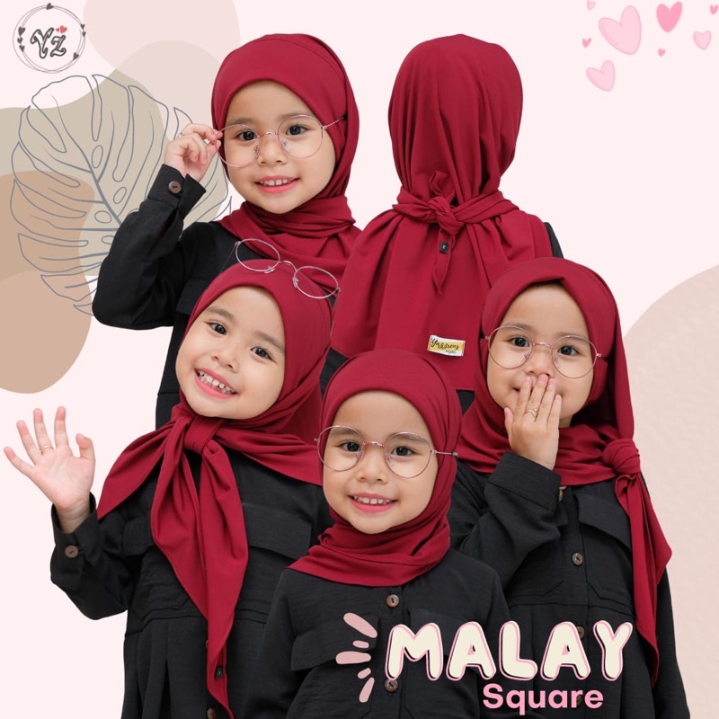 malay square | pashmina instan malay kids | pashtan malay