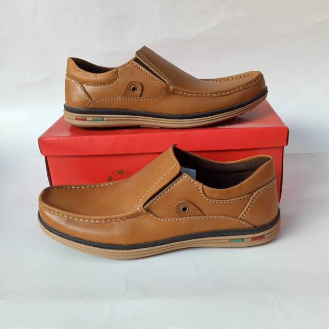 Sepatu Santai Pria Casual Original Kulit Asli