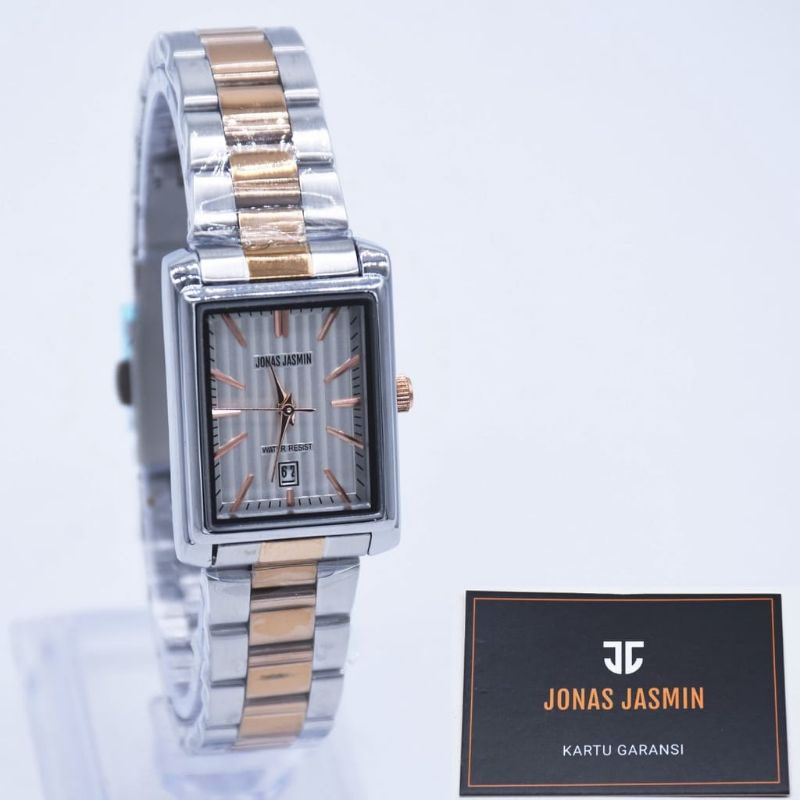 Jam Tangan Jonas Jasmin Jam Tangan Rantai Stainliss Steel Jam Tangan Wanita Original